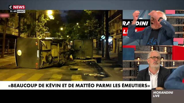 L'énorme colère d'André Bercoff, traité d'éditorialiste d'extrême droite sur le plateau de Morandini Live, il sort de ses gonds : Je conchie ce que vous dites. vous êtes lamentable... Vous êtes un minable !