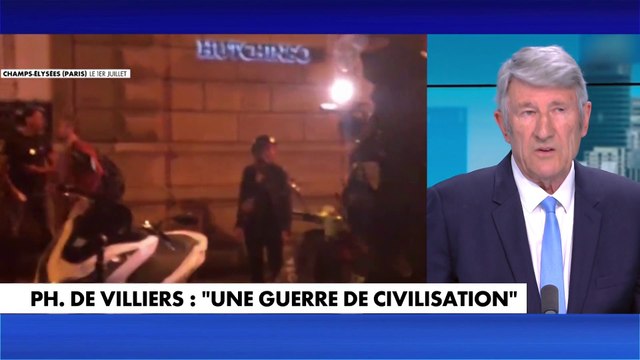 Philippe de Villiers, au sujet des émeutes : «Cela me fait penser à l’édit de Nantes de 1598, il y a un moment donné où il a fallu donner des forteresses pour faire la paix»