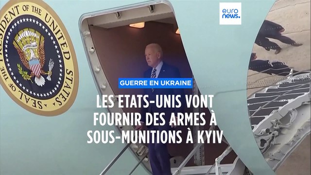 Les Etats-Unis vont fournir des armes à sous-munitions à l'Ukraine (Maison Blanche)