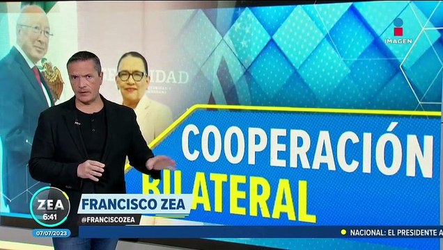 Rosa Icela Rodríguez se reúne con Ken Salazar para hablar de seguridad