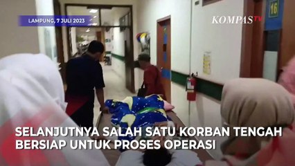 Kondisi Terbaru Korban Selamat Lift Anjlok Azzahra Bandar Lampung