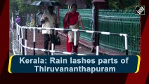 Kerala: Rain lashes parts of Thiruvananthapuram