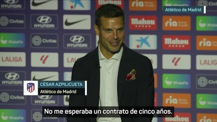 ATLÉTICO DE MADRID | Presentación CÉSAR AZPILICUETA | DIARIO AS