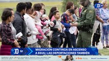 Migración continúa en ascenso a EEUU, las deportaciones también | El Diario en 90 segundos