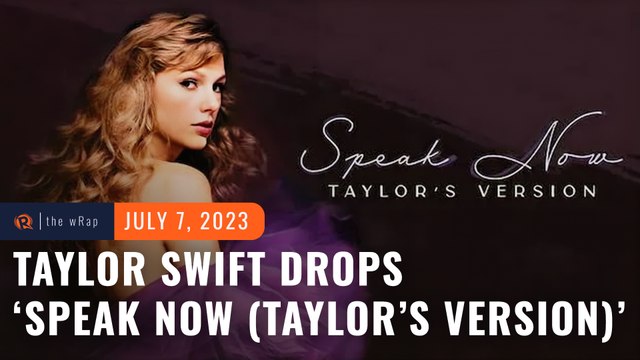 ‘It’s yours, it’s mine, it’s ours:’ Taylor Swift releases her version of ‘Speak Now’