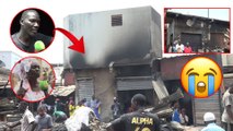 Pikine-Les tristes images de l’incendie qui a ravagé le marché Zing:Les victimes racontent le drame