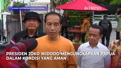 Presiden Jokowi Buka Suara soal Kondisi Papua Saat Ini
