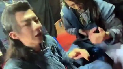 刘宇宁与天行健的精彩互动！🎬 直击师兄弟情深瞬间