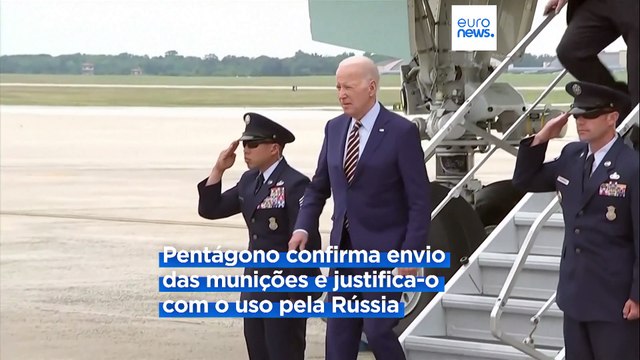 Estados Unidos confirmam fornecimento de bombas de fragmentação à Ucrânia