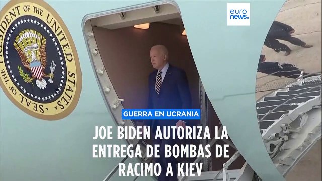 Ucrania | Biden aprueba el suministro a Ucrania de las polémicas bombas de racimo