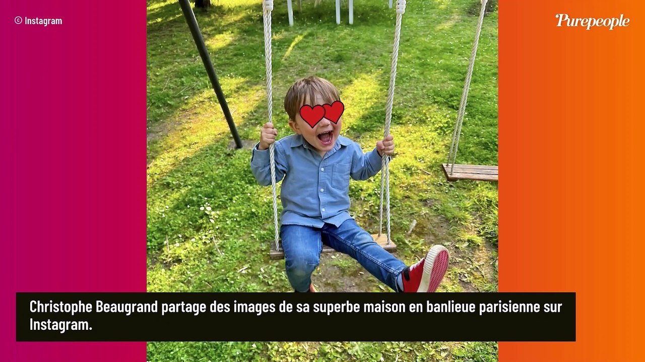 Christophe Beaugrand : Son incroyable maison avec piscine en banlieue parisienne, demeure idyllique pour son fils