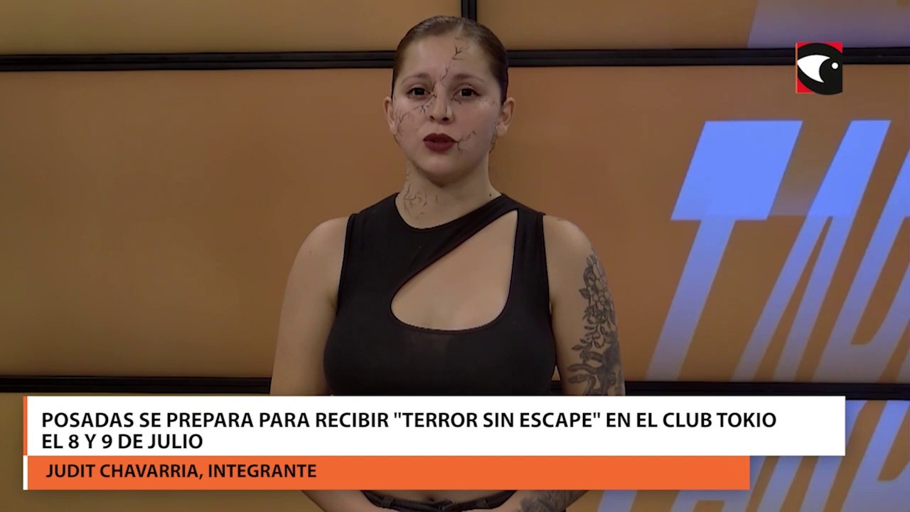 Posadas se prepara para recibir "Terror Sin Escape" en el club tokio el 8 y 9 de julio