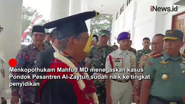 Menkopolhukam Minta Masyarakat Bersabar dan Tidak Main Hakim Sendiri dalam Kasus Ponpes Al-Zaytun