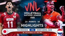Japan Vs Netherlands Highlights Volleyball Nations League 2023