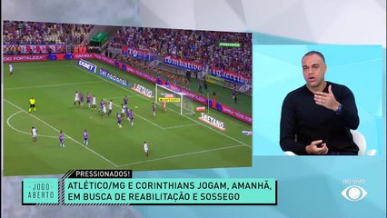 Denilson: Situação ficará insustentável se o Corinthians perder para o Atlético-MG