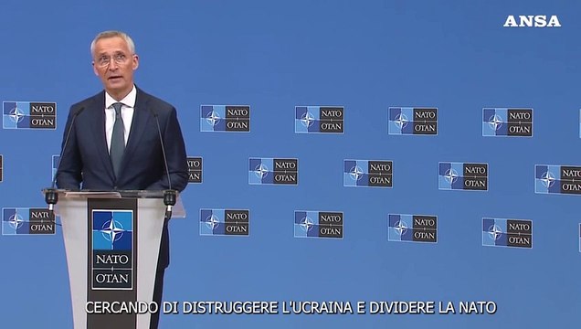 Stoltenberg: A Vilnius ribadiremo che Kiev entrera' nella Nato