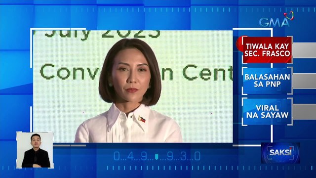 Pangulong Marcos, buo pa rin daw ang tiwala kay Tourism Sec. Christina Frasco sa kabila ng mga batikos | Saksi