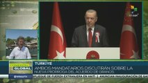 Pdte. de Ucrania llega a Türkiye para dialogar con su homólogo Recep Tayyip Erdogan