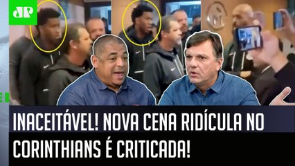 "ISSO É UM ABSURDO, cara! NÃO PODE ACONTECER!" NOVA CENA RIDÍCULA no Corinthians é CRITICADA!