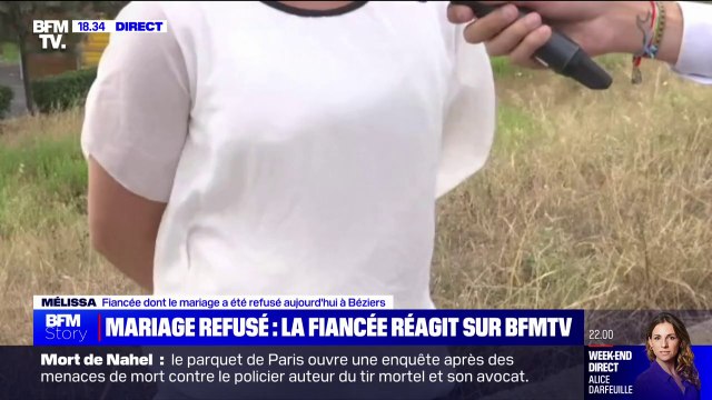 Mariage refusé à Béziers: Ce n'est pas du ressort de Robert Ménard de juger si c'est un mariage blanc , pour la femme qui n'a pas pu se marier