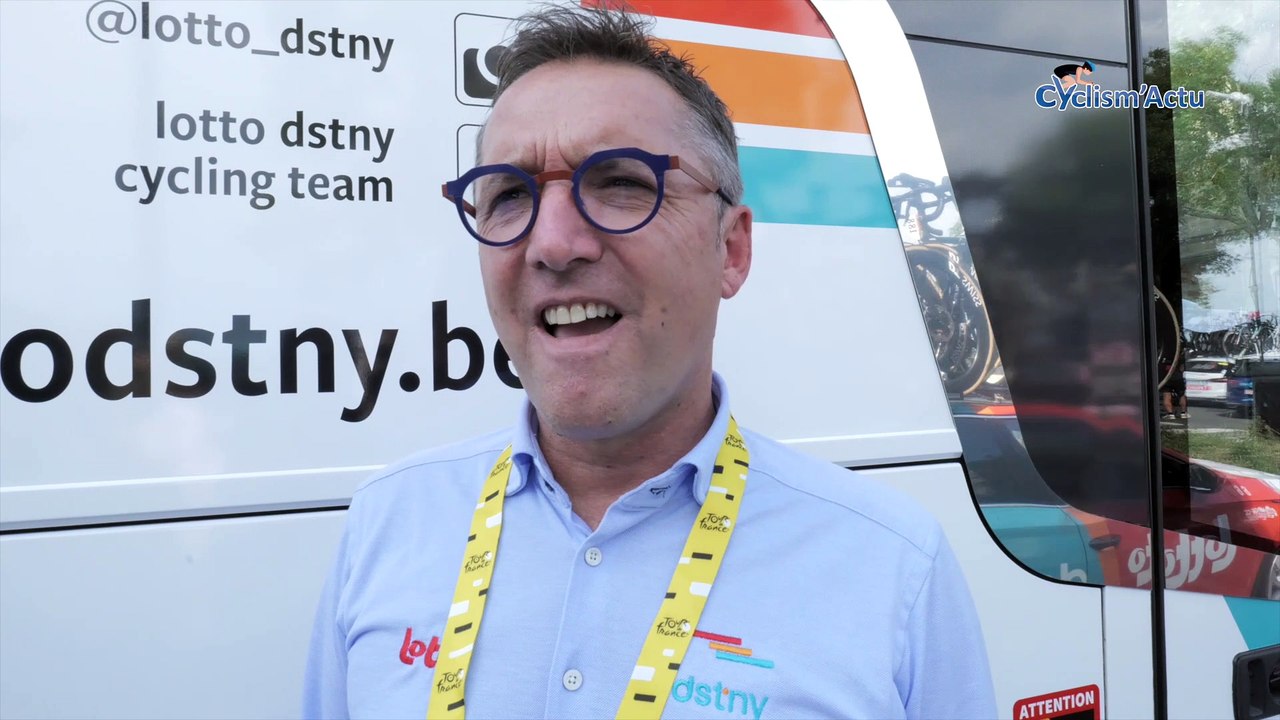 Tour de France 2023 - Stéphane Heulot : "Ils sont forts Philipsen et van der Poel mais on n'est pas encore à paris !"