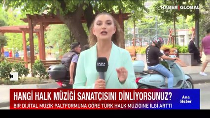Türk halk müziğine ilgi artı! İşte en fazla dinlenen sanatçı