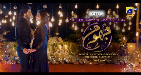 Jhoom 2nd Last Episode - [Eng Sub] - Haroon Kadwani - Zara Noor Abbas - Digitally Presented by Ponds