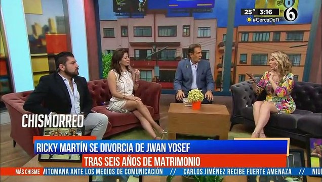 Ricky Martín anuncia su divorcio con Jwan Yosef