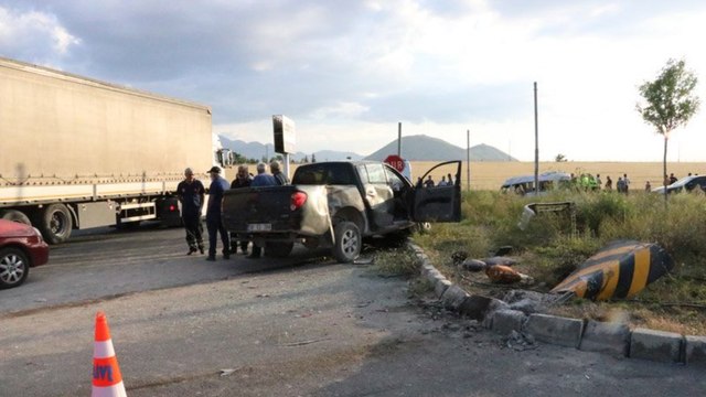 Kayseri’de işçi servisi kaza yaptı: 21 yaralı