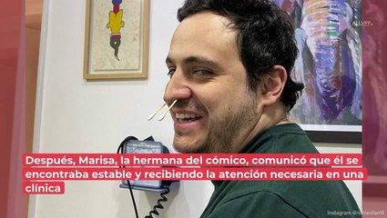 Reaparece Ricardo O'Farrill: "no estoy en cero, pero tampoco estoy al 100"