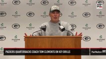 Packers QBs Coach Tom Clements on Key Drills