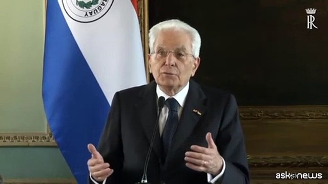 Italia-Paraguay, Mattarella: collaboriamo per tutela diritti umani