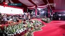 Momen Kapolri Listyo Sigit Nyanyi Koyo Jogja Istimewa dan Pamer Bojo di Pertunjukan Wayang Kulit