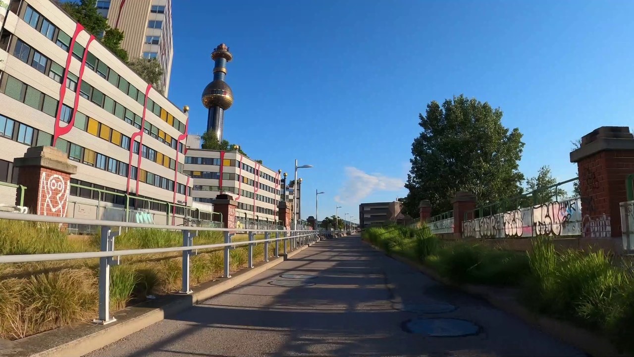 Mit dem Rad den Donaukanal entlang: Roßauer Brücke bis Spittelau
