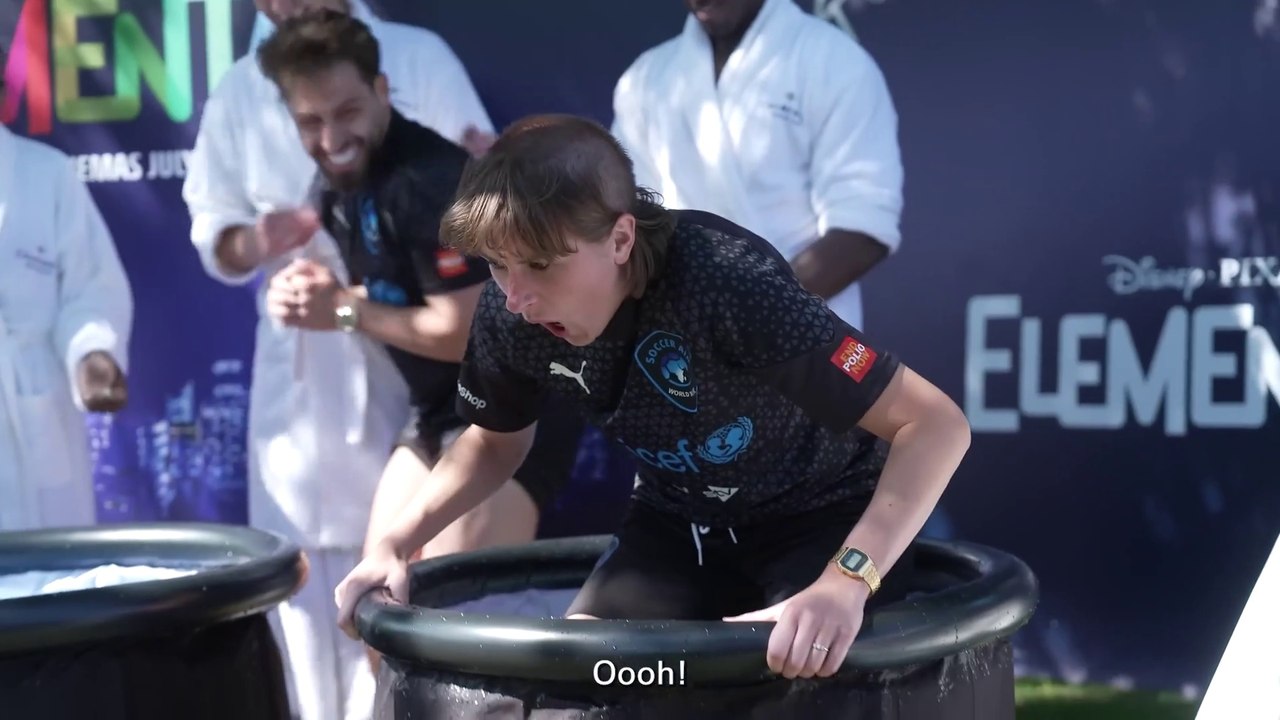 The stars of Soccer Aid 2023 take on the challenge of items from Disney and Pixar