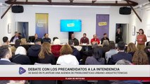 DEBATE DE PRECANDIDATOS A LA INTENDENCIA