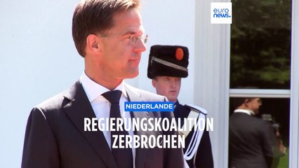 Streit um Migrationspolitik eskaliert: Ruttes Regierungskoalition zerbrochen