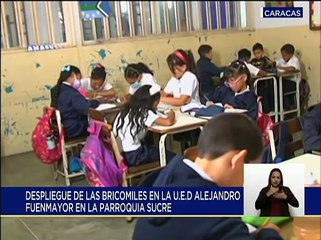 Caracas | Bricomiles se despliegan en la Unidad Educativa Alejandro Fuenmayor