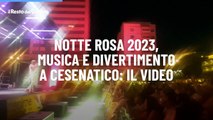 Notte Rosa 2023, musica e divertimento a Cesenatico: il video