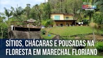 Sítios, chácaras e pousadas na floresta em Marechal Floriano | Caçadores de Destinos