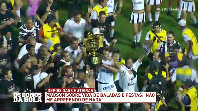 Depois das chuteiras: Madson, “O F…”, relembra época de ouro no Santos com Neymar