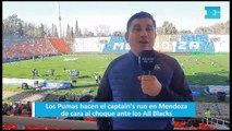Los Pumas hacen el captain's run en Mendoza de cara al choque ante los All Blacks