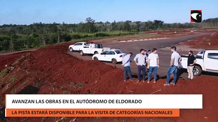 Avanzan las obras en el autódromo de Eldorado