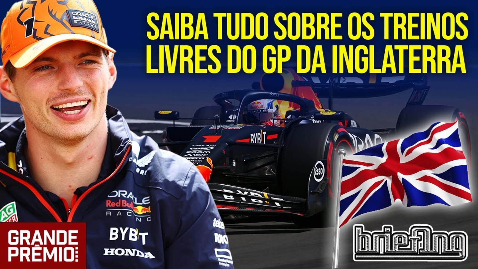 GP da Inglaterra de F1 2023: Verstappen comanda 2º treino, fórmula 1