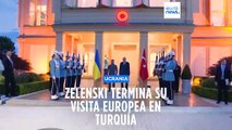Armas y OTAN:  Volodímir Zelenski termina su visita europea en Turquía