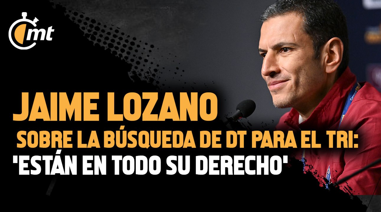 Jaime Lozano: 'Están en todo su derecho de hablar con otros'