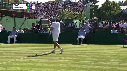 Guido Pella quedó eliminado en tercera ronda