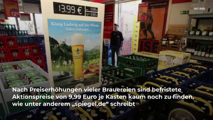 Tải video: Wegen Inflation: Gibt es dieses Angebot für Bier bald nicht mehr?