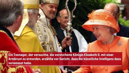 Teenager, der versuchte, Königin Elizabeth II. mit einer Armbrust zu töten, behauptet, er sei durch künstliche Intelligenz dazu veranlasst worden