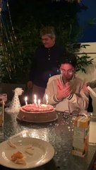 Fête des bougies d'anniversaire